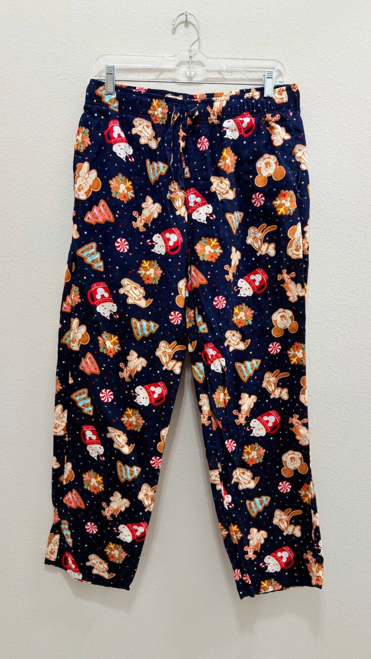 Old Navy x Disney Holiday Pajama Pants Adult Medium NWT
